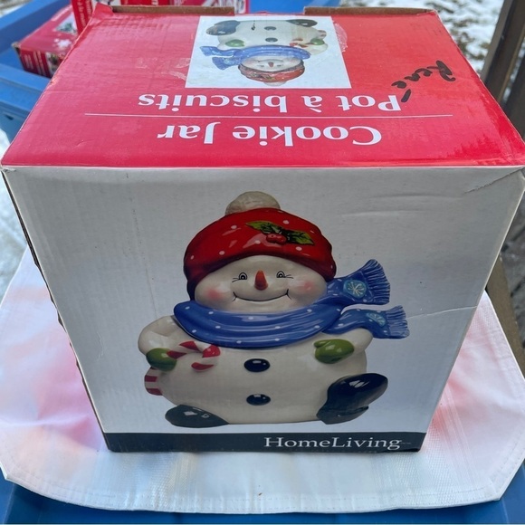 Christmas kitchen porcelain serving ware 3 different kinds in boxes - Picture 14 of 14